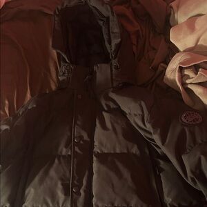 Canada Goose Men's Puffer Jacket in Black